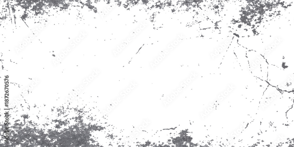 Obraz premium Abstract grunge background featuring a dark black ink splat with a dirty paint splatter texture and a liquid water drop pattern on a silhouette vector frame illustration