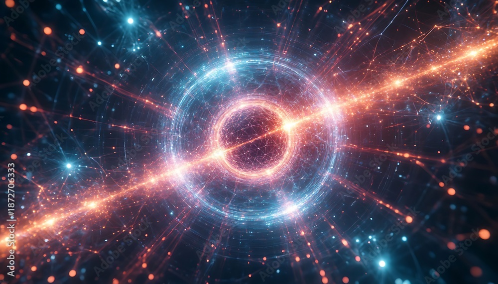 Fototapeta premium abstract space background