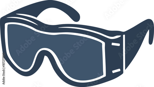 Protective snow goggles