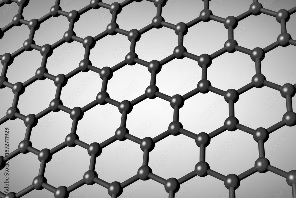 Fototapeta premium Graphene Structure