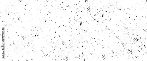 Vector abstract grunge black and white dust paint splashes background