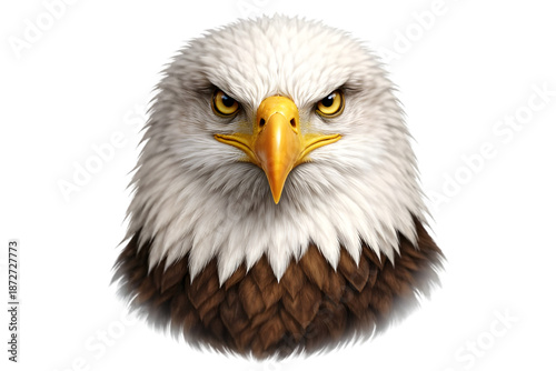 Bald eagle close-up in stunning detail