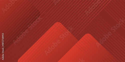 Red abstract modern background. Suit for business, institution, conference, party, Vector illustration