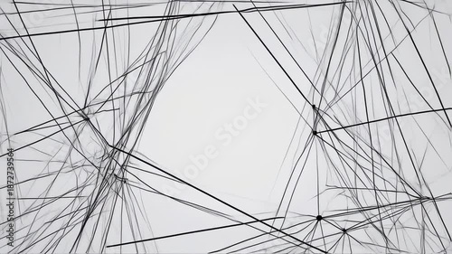 Wallpaper Mural Abstract design of intersecting lines Torontodigital.ca