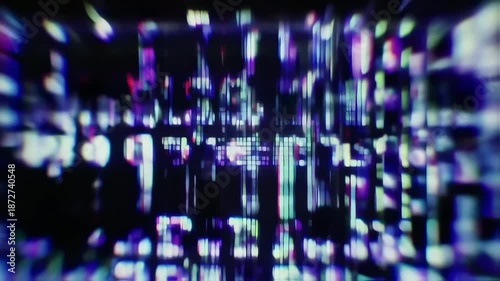 Wallpaper Mural Abstract digital cityscape (1) Torontodigital.ca