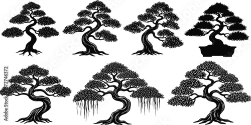 Horse, silhouettes, set, featuring, black, stallions, running, galloping, trotting, rearing, and, standing, in, various, powerful, poses, for, equestrian, and, nature, designs