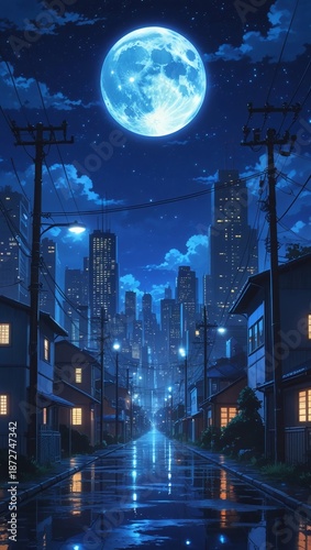 night city landscape