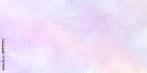 A soft and dreamy pastel background featuring blended shades of lavender pink and pale blue