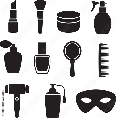 Beauty & Cosmetics Silhouette Bundle