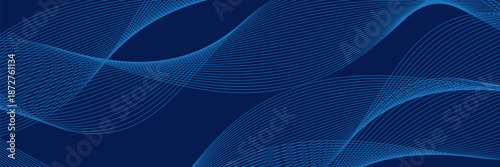Premium background design with diagonal dark blue line pattern. Vector template for digital luxury banner, invitation, voucher, certificate. Eps10