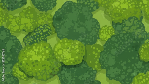 A Green Canopy of Foliage: A bird's-eye view reveals a vibrant tapestry of tree canopies, creating a mesmerizing pattern of green and textures