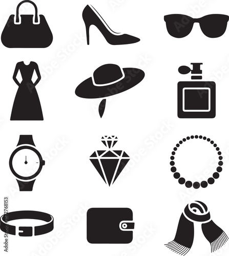 Fashion Accessories Silhouette Bundle