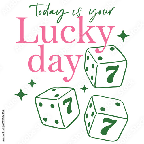 Lucky Dice St. Patrick’s Day Svg