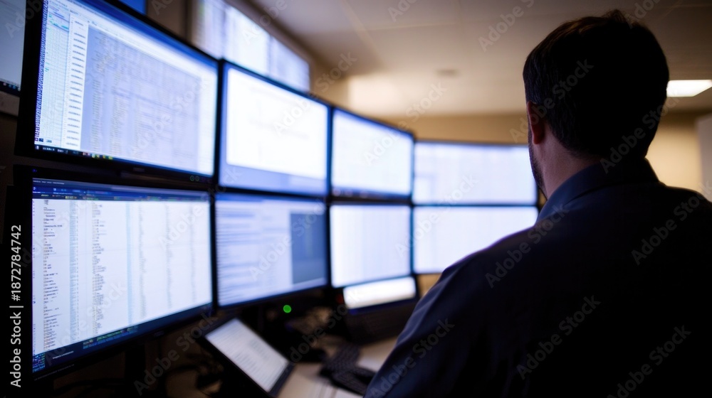 Fototapeta premium Incident Management Automation Tools. Enhancing Efficiency and Accuracy in Technology Incident Handling.