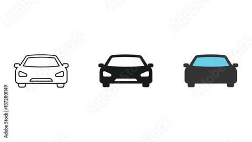 Different car designs and colors