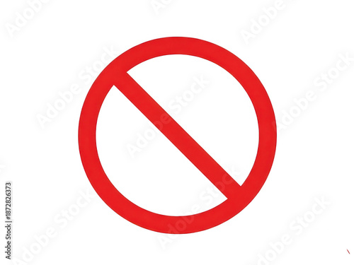 Free Download Red prohibition sign isolated on transparent background - GFXLoad