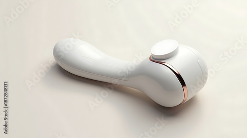 Luxury Inspired Beauty Gadget with Matte Finish and Refined Details on Soft Gradient Background, Modern Elegance