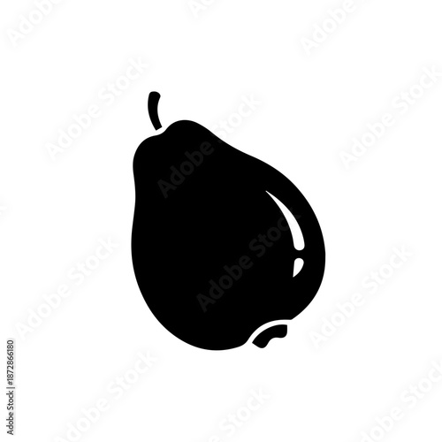 Abstract black shape