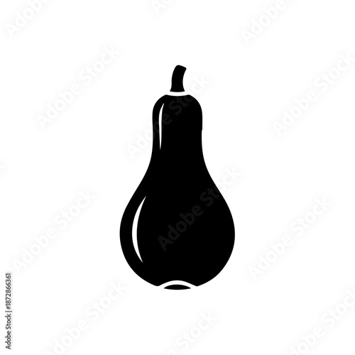 Simple pear illustration
