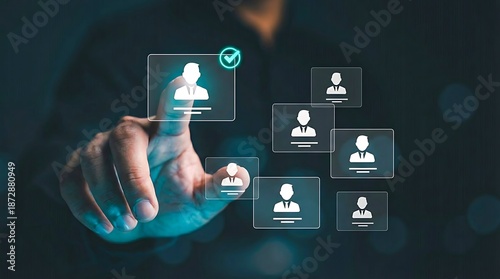 User access management system with secure digital interface
