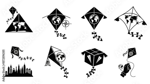 A 3d yellow origami paper design concept featuring a playing cards vector illustration set with an artistic arrow symbol sign on a sky blue card background