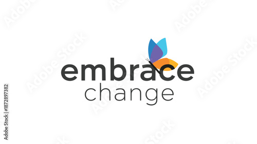 A vibrant emblem encouraging personal evolution and embracing life's new opportunities with optimism