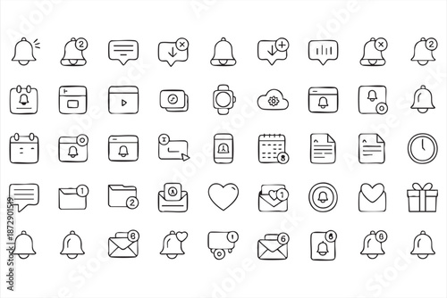 Alert and Reminder Icons for Email Inbox and Calendar Interfaces