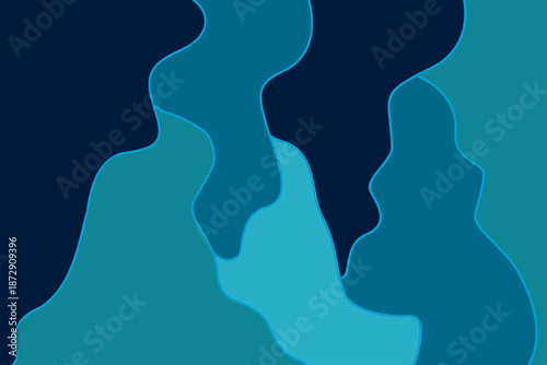flowing blue shades background