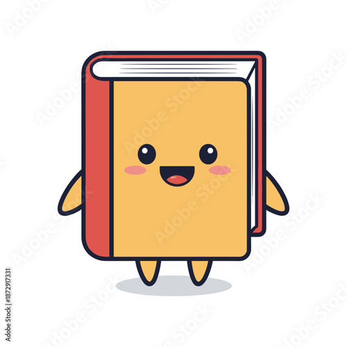 Cartoon Book Character Illustration