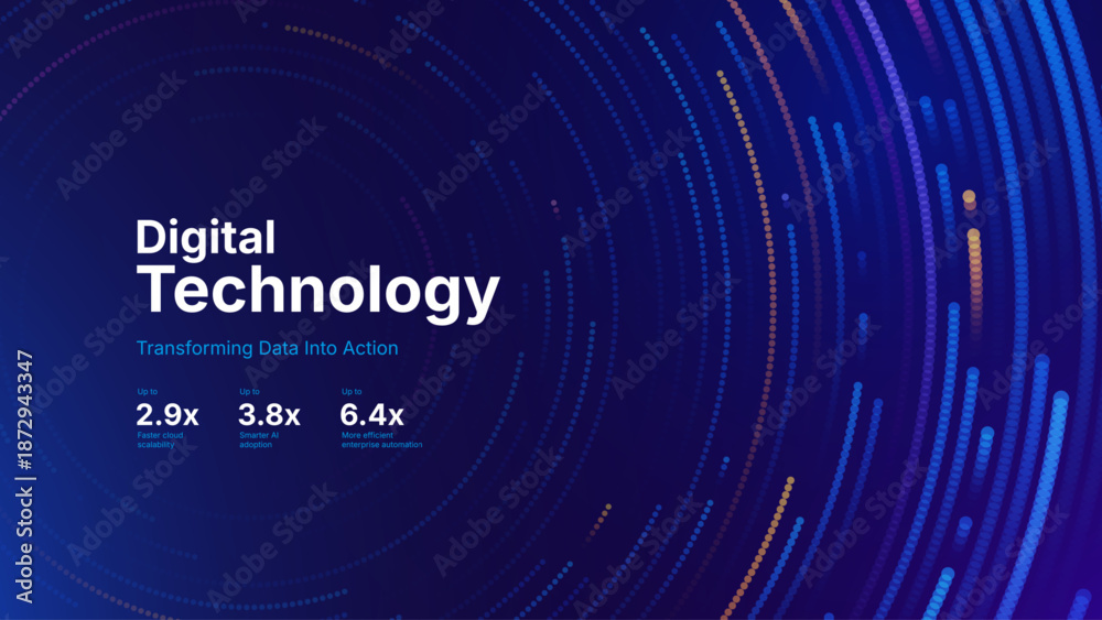 Obraz premium Cyber Big Data Flow Particles Bokeh. Digital Neural Network. Concept of AI Artificial Intelligence Technology Machine Deep Learning. Digital Communication. Science Technology Presentation Vector.
