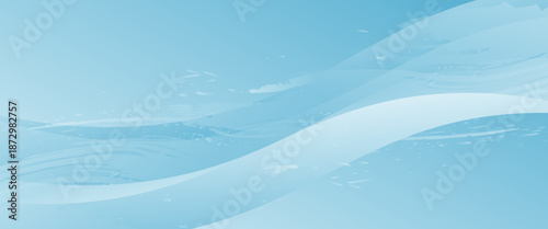 Blue and white business wave banner background. vector illustration.eps 10.