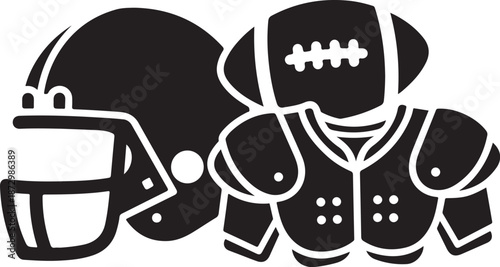  American Football Helmet  Gear Icon
