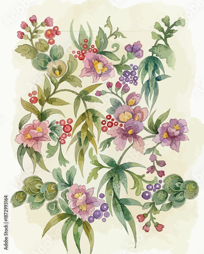 FLORAL DIZITAL VECTOR DESIGNS FOR PRINTING AND CREATING  GARMENTS