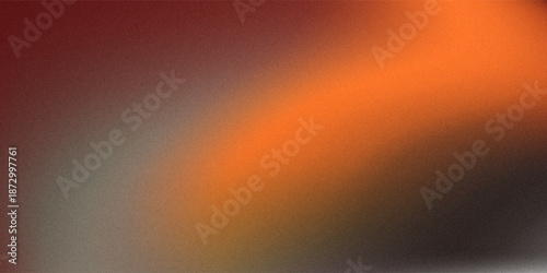 Abstract color gradient film grain texture background