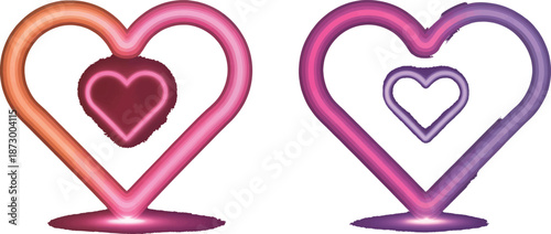 “Black Anatomical Human Heart Vector Set – Medical, Love, Cardiology and Tattoo Style Illustration”