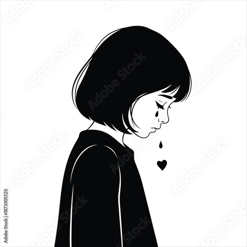 Tears of Love Silhouette