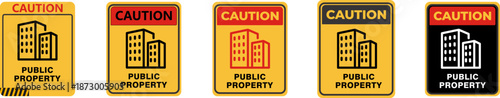 caution public property sign board | caution public property | government caution public property sign | caution this is public property board | public property warning and caution | public property