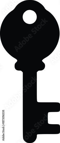 Simple black key