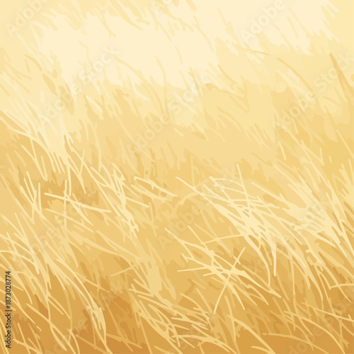 Golden straw field under a warm sunny day abstract background texture perfect for agricultural or harvest themes
