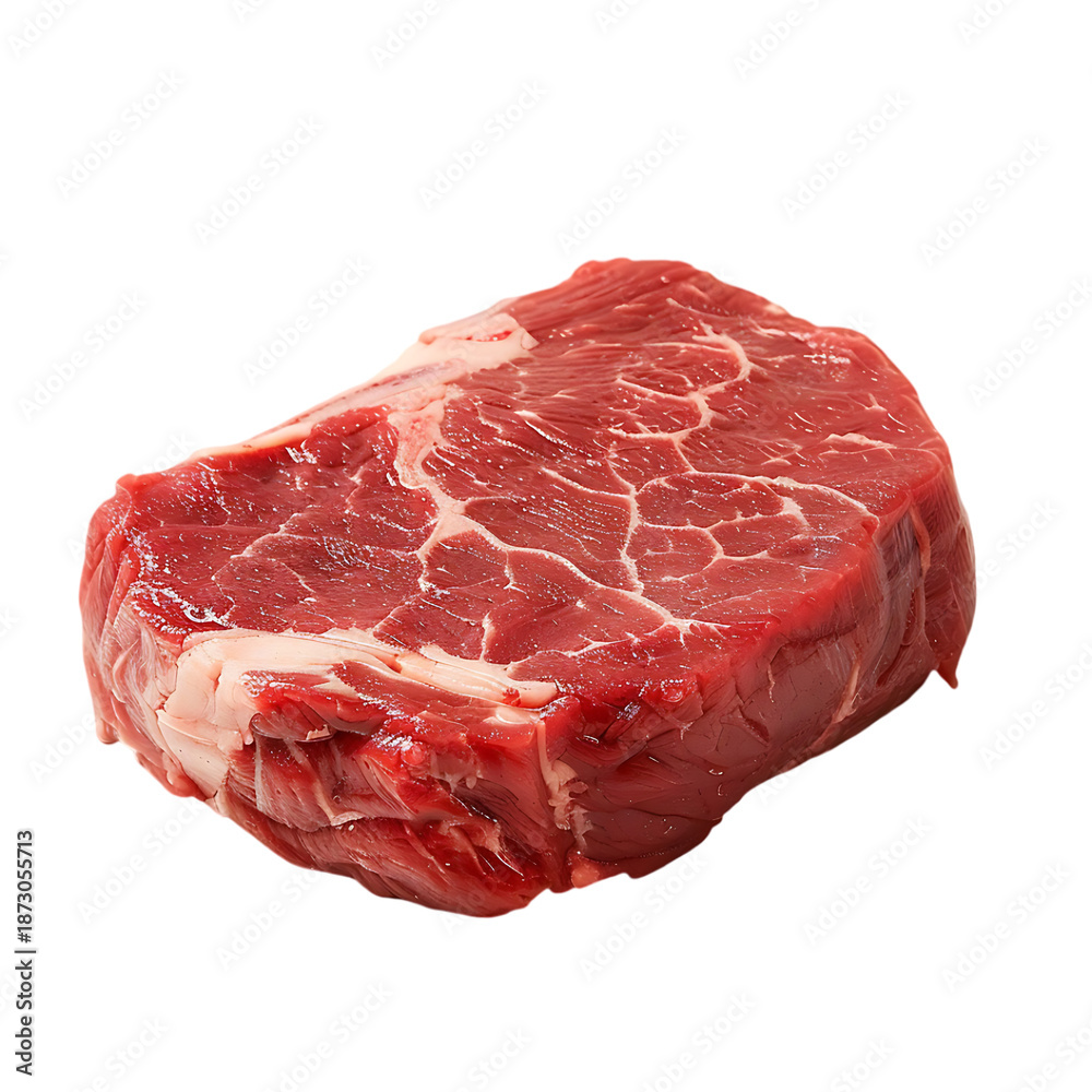 Obraz premium Detailed side profile of a grilled beef steak