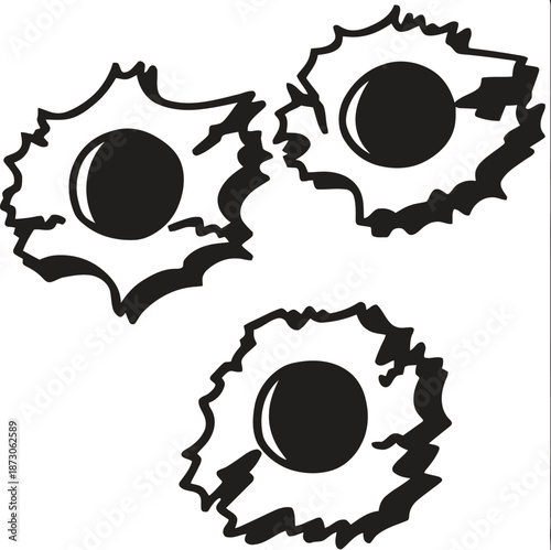 Black and white solar eclipse astronomy