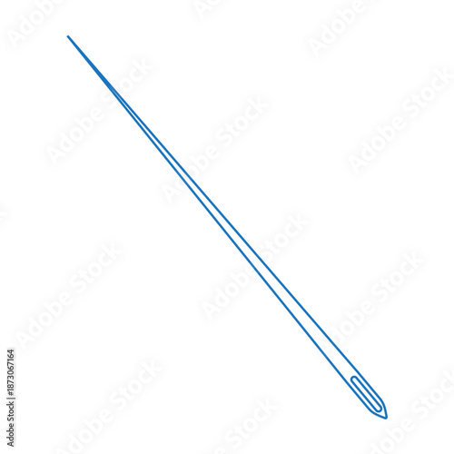sewing needle silhouette
