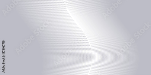 Premium background design with white line pattern in luxury pastel colour. Abstract horizontal vector template for business banner, prestigious voucher, luxe invite