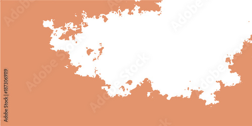 Abstract background with red hearts forming a grunge texture world map illustration featuring global continents like Europe and Asia for a creative travel atlas design