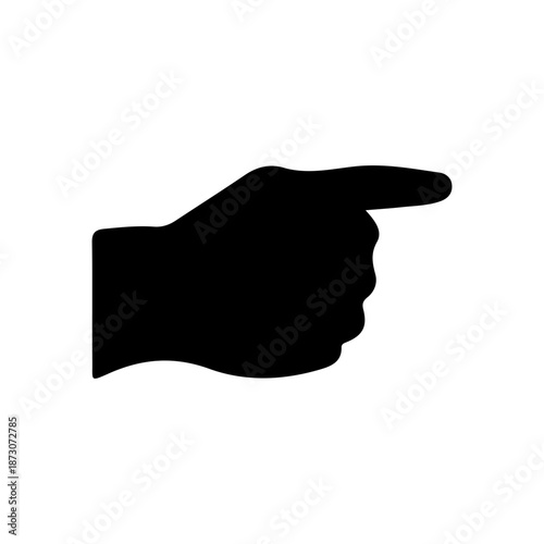 Simple black silhouette of a hand showing thumbs up and thumbs down gestures as a clear symbol of approval and disapproval