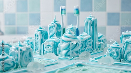 Whimsical dental hygiene sc...