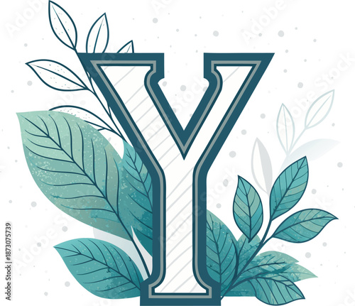 Vector Illustration Y Letter Icon