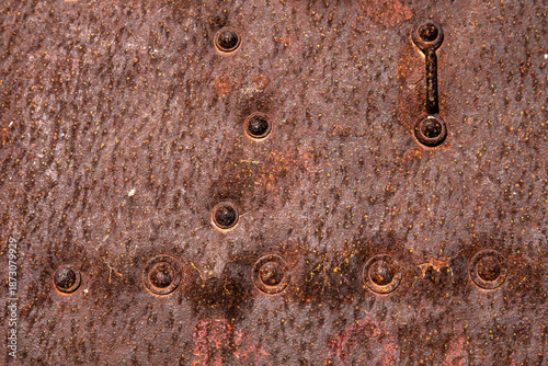 Plakat rusty metal texture