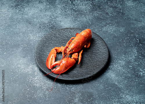 Wallpaper Mural lobster on a plate,fresh ingredients Torontodigital.ca