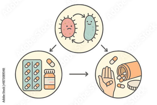Understanding the process of infection, antibiotics, and treatment options in a clear and simple way